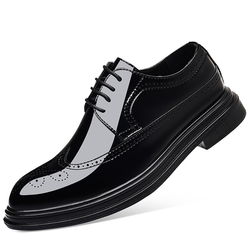 Erkek Rugan Deri Brogue Klasik - Patent Leather Oxford incelemesi ve fiyatı