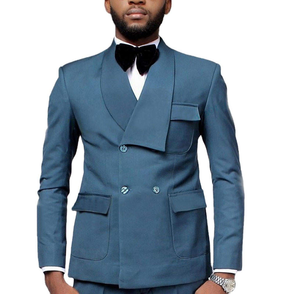 Son Tasarım Kruvaze Göl Mavi B - Men Formal Wear Design incelemesi ve fiyatı