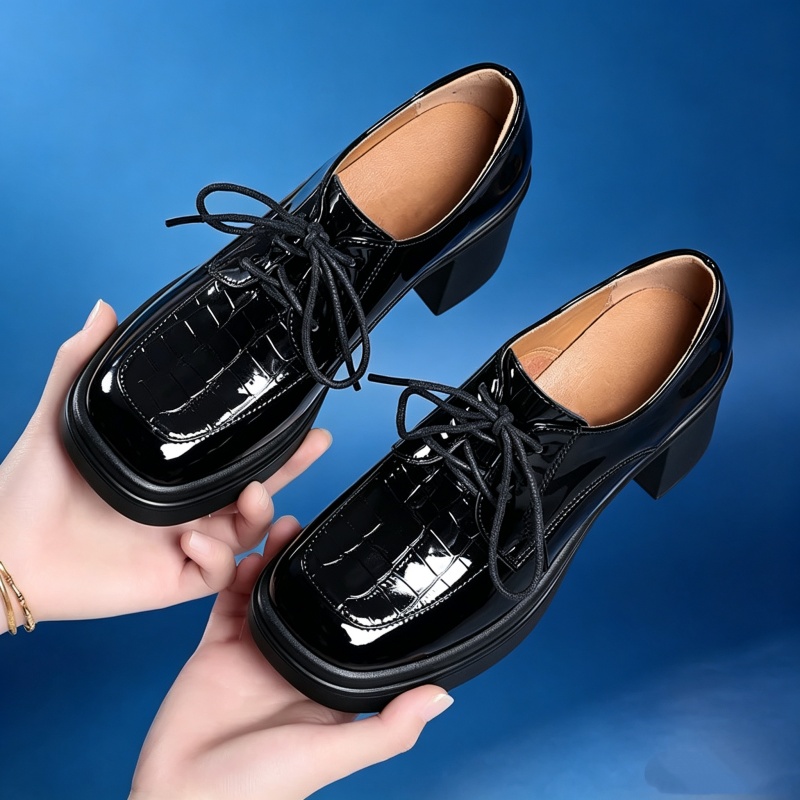 6.5cm Zarif Rahat Derin Ağızlı - Patent Leather Oxford incelemesi ve fiyatı