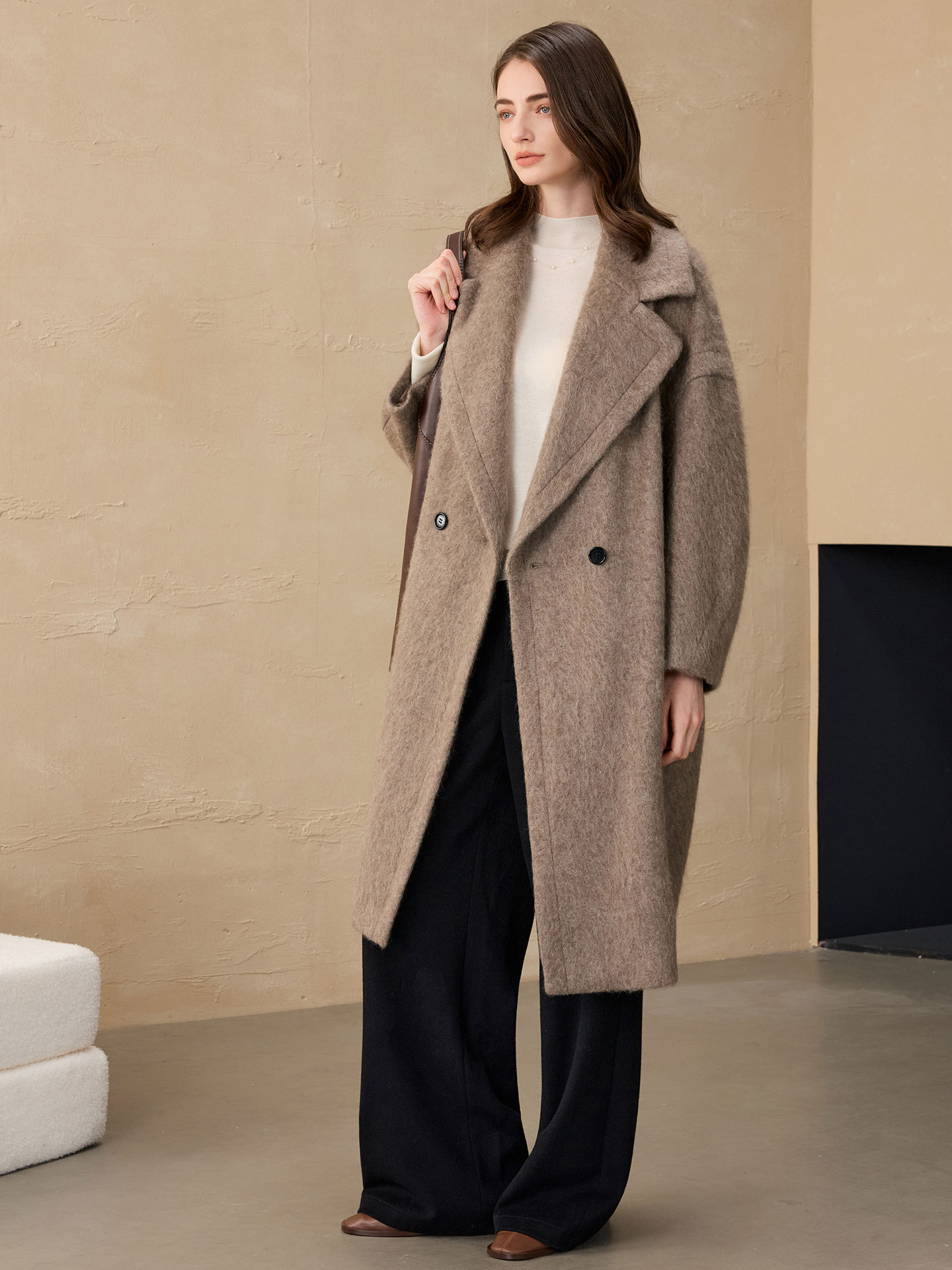 Allingentle Kadın Blazer Yünlü - Double Breasted Blazer incelemesi ve fiyatı