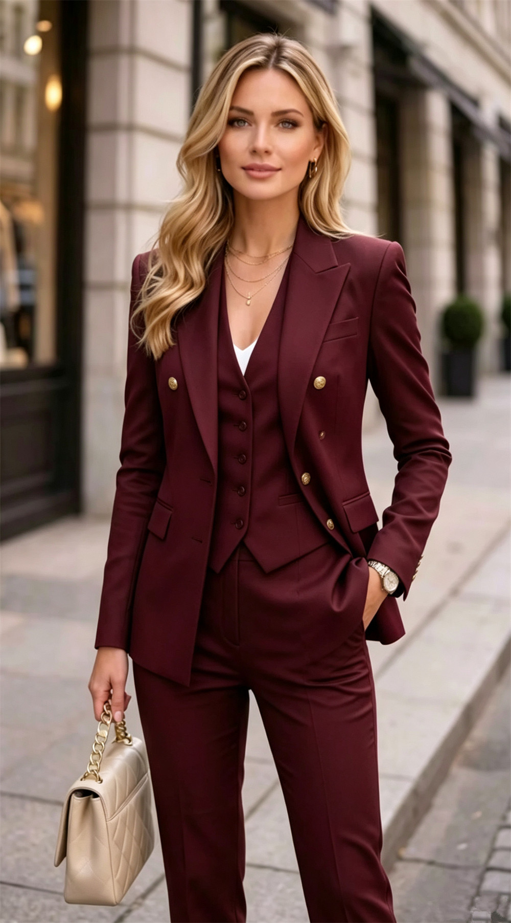 Lavender Kadın Çift Katmanlı 2 - Double Breasted Blazer incelemesi ve fiyatı
