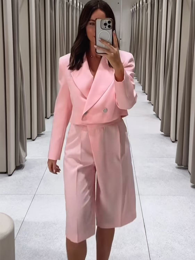 Zarif kadın Blazer Pantolon Ta - Double Breasted Blazer incelemesi ve fiyatı