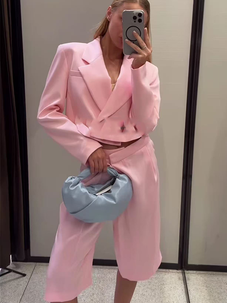 Zarif kadın Blazer Pantolon Ta - Double Breasted Blazer incelemesi ve fiyatı