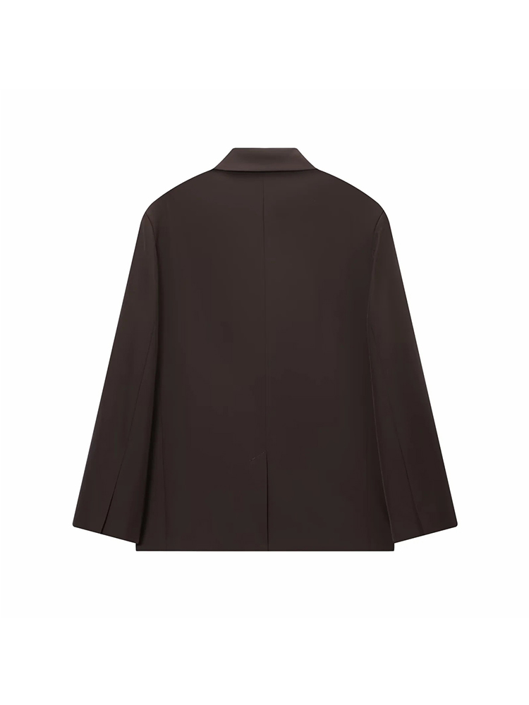 ZOCI Kadın Ofis Çikolata Kahve - Double Breasted Blazer incelemesi ve fiyatı