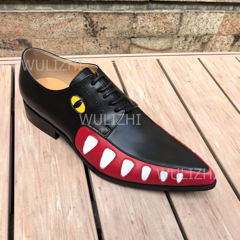 Erkek Taş Desenli Siyah Deri D - Patent Leather Oxford incelemesi ve fiyatı