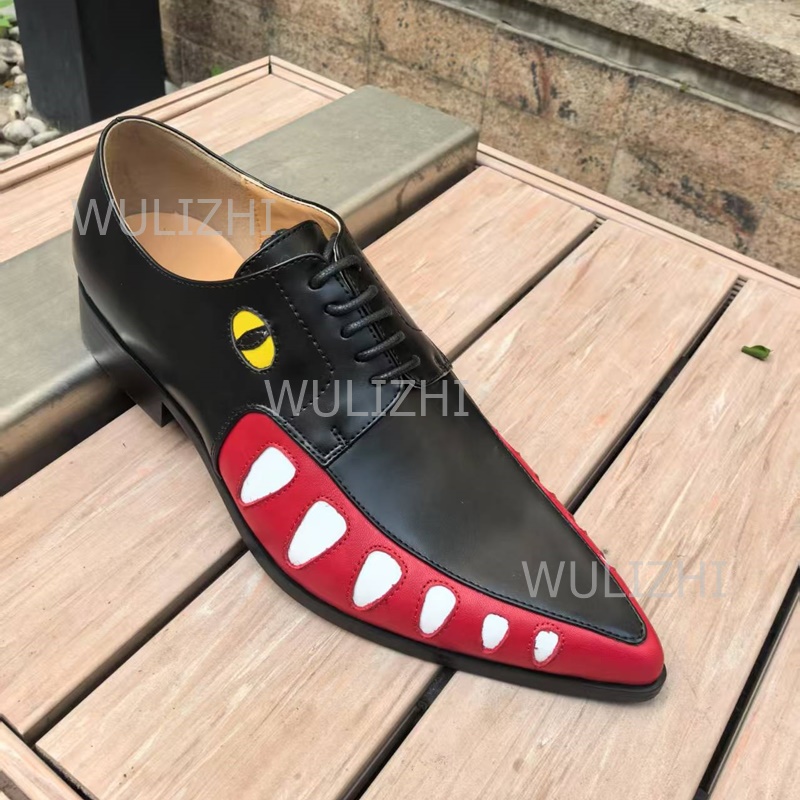 Erkek Taş Desenli Siyah Deri D - Patent Leather Oxford incelemesi ve fiyatı