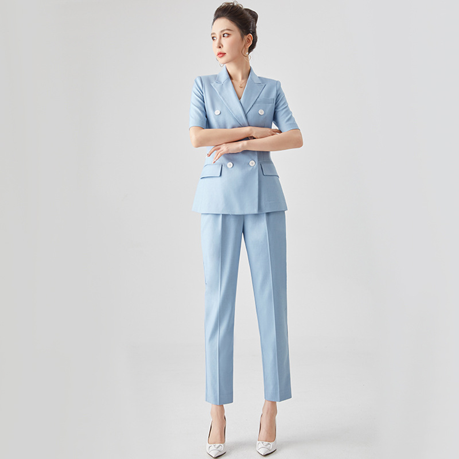 Allingentle Kadın Takım Elbise - Double Breasted Blazer incelemesi ve fiyatı