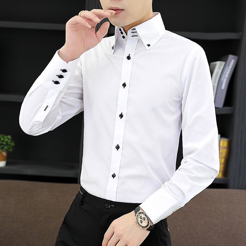 İlkbahar Sonbahar erkek Yöneti - Men Formal Wear Shirts incelemesi ve fiyatı