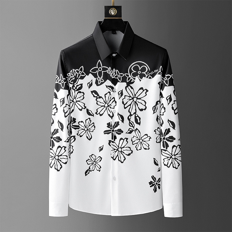 Lüks yüksek kalite erkek Vinta - Men Formal Wear Shirts incelemesi ve fiyatı