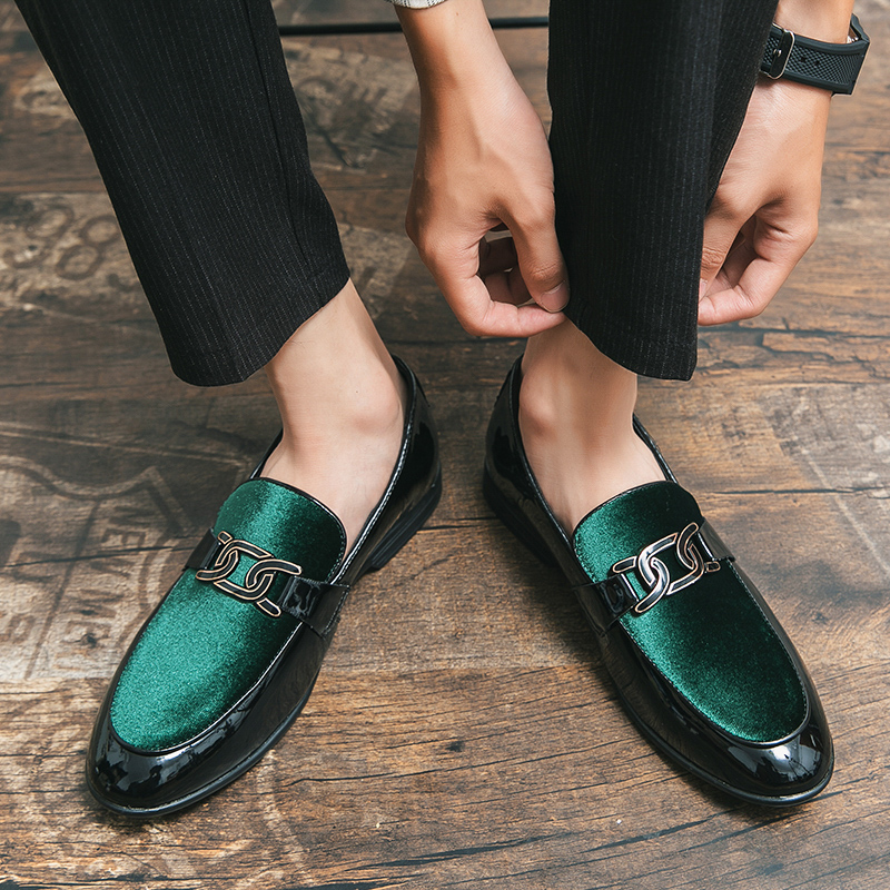 Yeni Kadife Deri Marka Lüks Er - Men'S Luxury Formal Wear incelemesi ve fiyatı